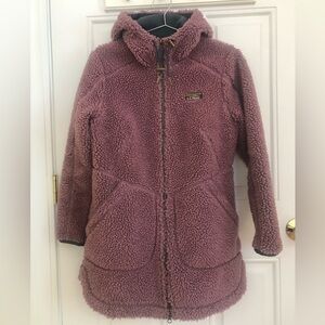 LLBean mountain pile fleece jacket - Small P